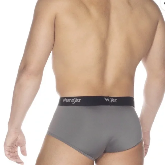 NWT Wrangler Workwear Men's Carpenter Cooling Briefs 3-Pack Nylon Stretch - Picture 6 of 8
